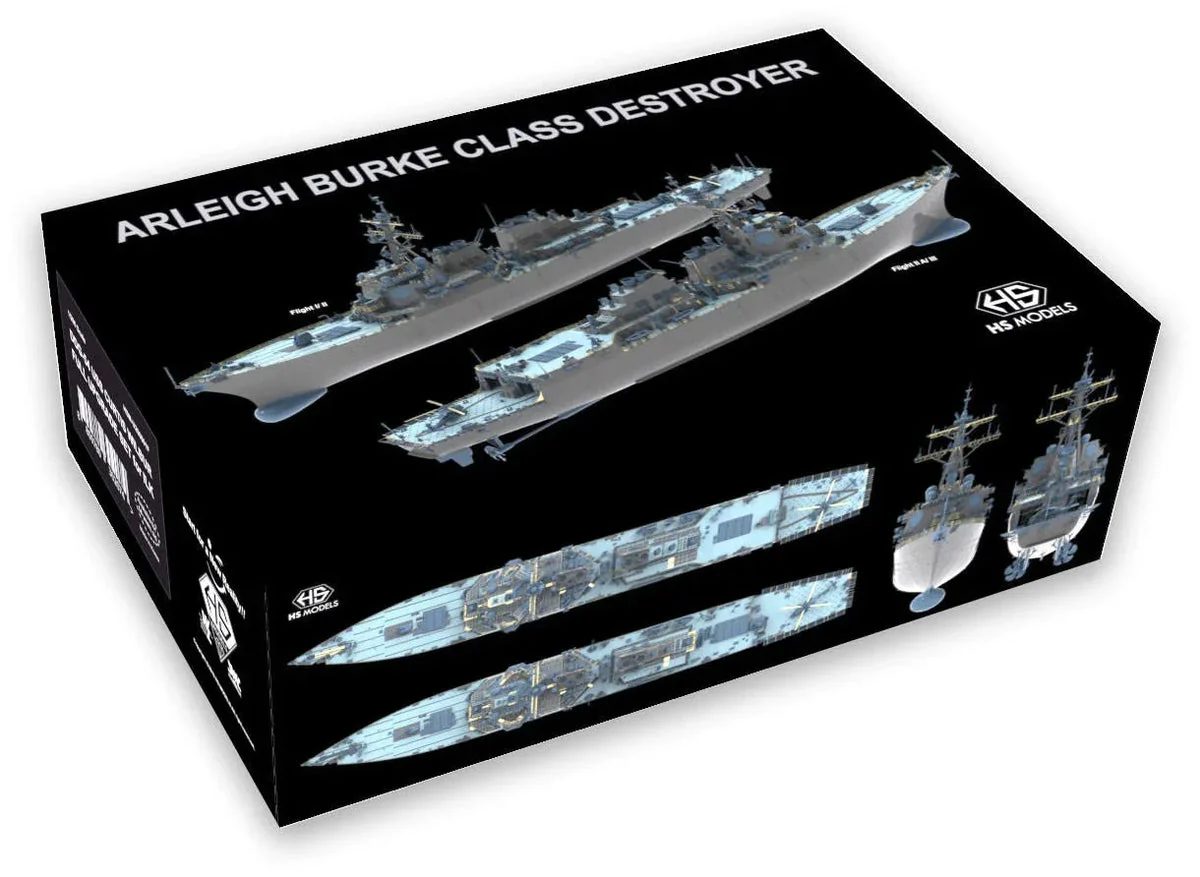 1/200 HS Models USS Curtis Wilbur Super Detail Set 20001