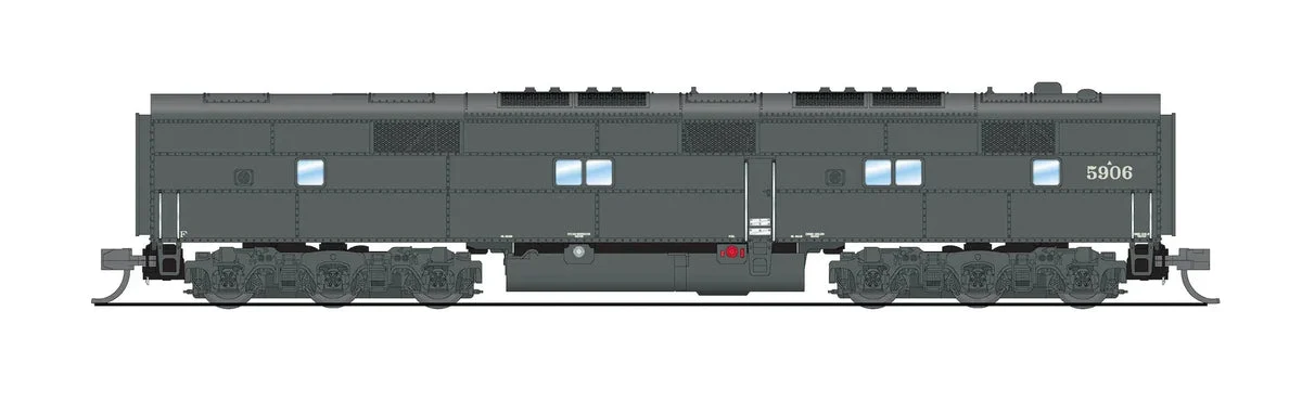 N Broadway Ltd EMD E7B SP 5917 Bloody Nose, Paragon4 Sound/DC/DCC 8777