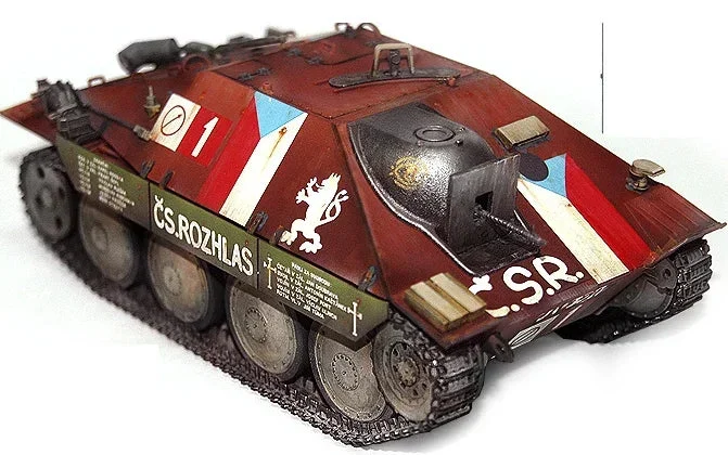 1/35 Academy Limited Edition "Prague 1945" Jagdpanzer 38 (T) "Hetzer" Last Production 13277 - Academy Models
