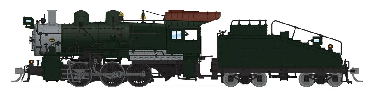 HO Broadway Ltd PRR B6sb 0-6-0 Unlettered DGLE Paint 60S66A Tender Paragon4 Sound/DC/DCC Smoke 9177