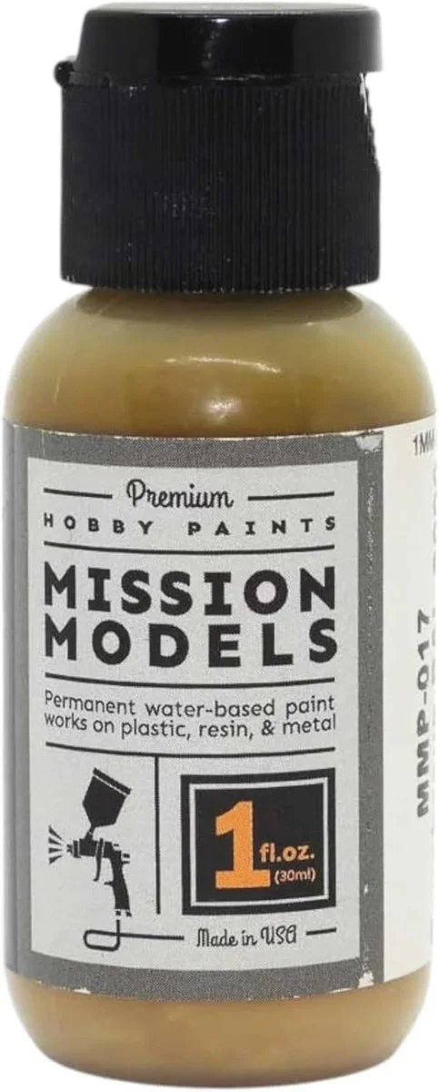Mission Models Grunbraun RAL 8000 (1 oz.) MMP017 - Mission Model Paint