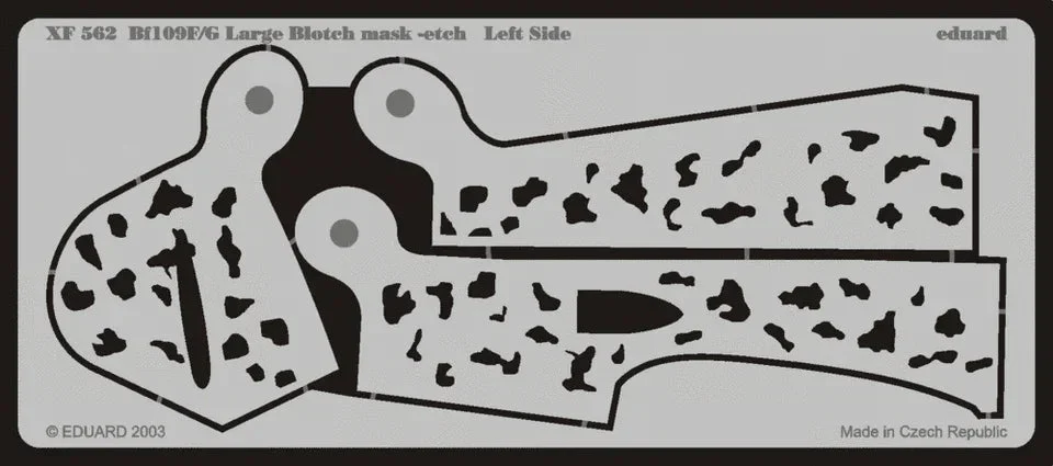 1/48 Eduard Bf 109F/G Large Blotch mask-etch XF562