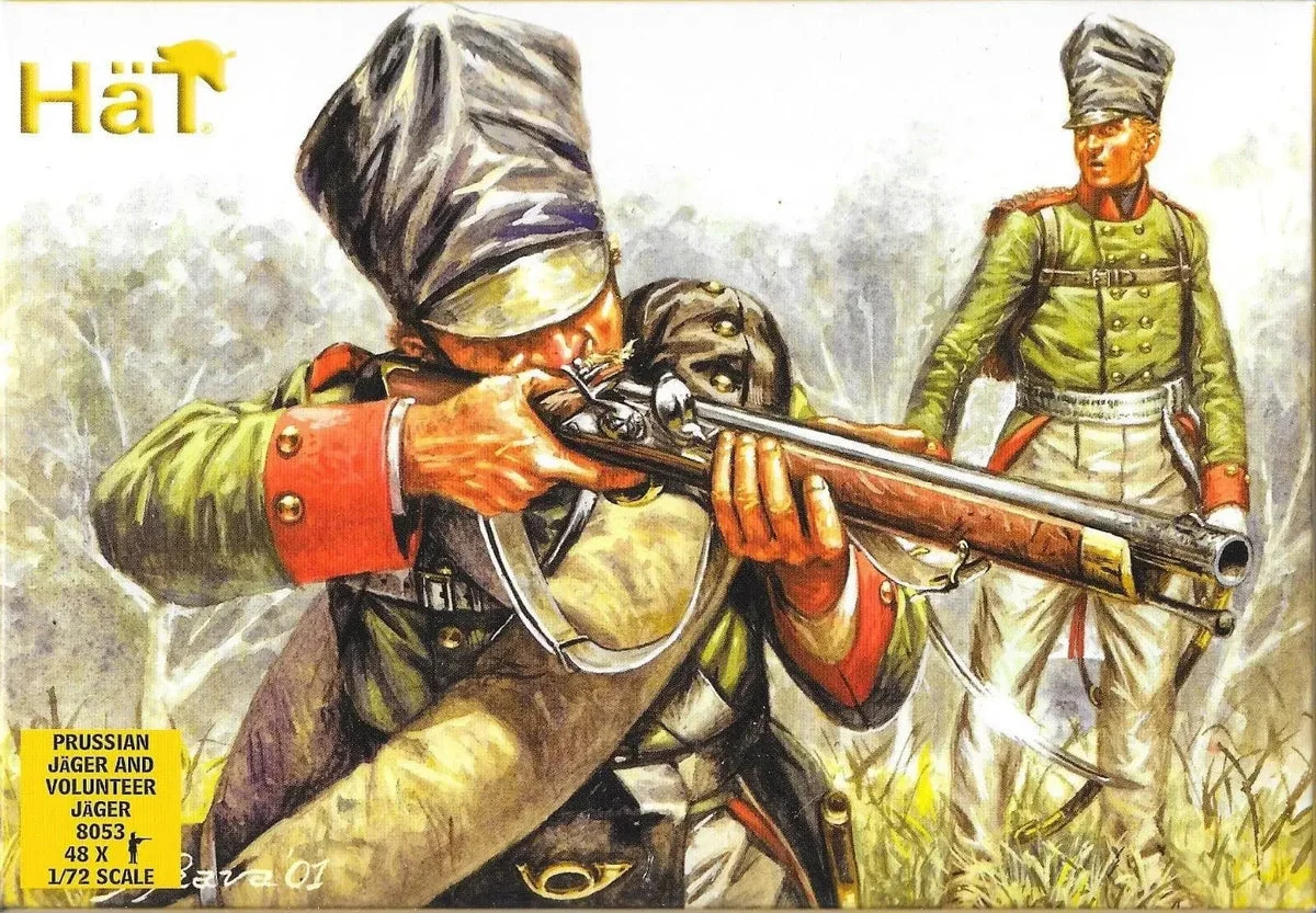 1/72 Hat Industries Prussian Jäger & Volunteer Jäger 8053