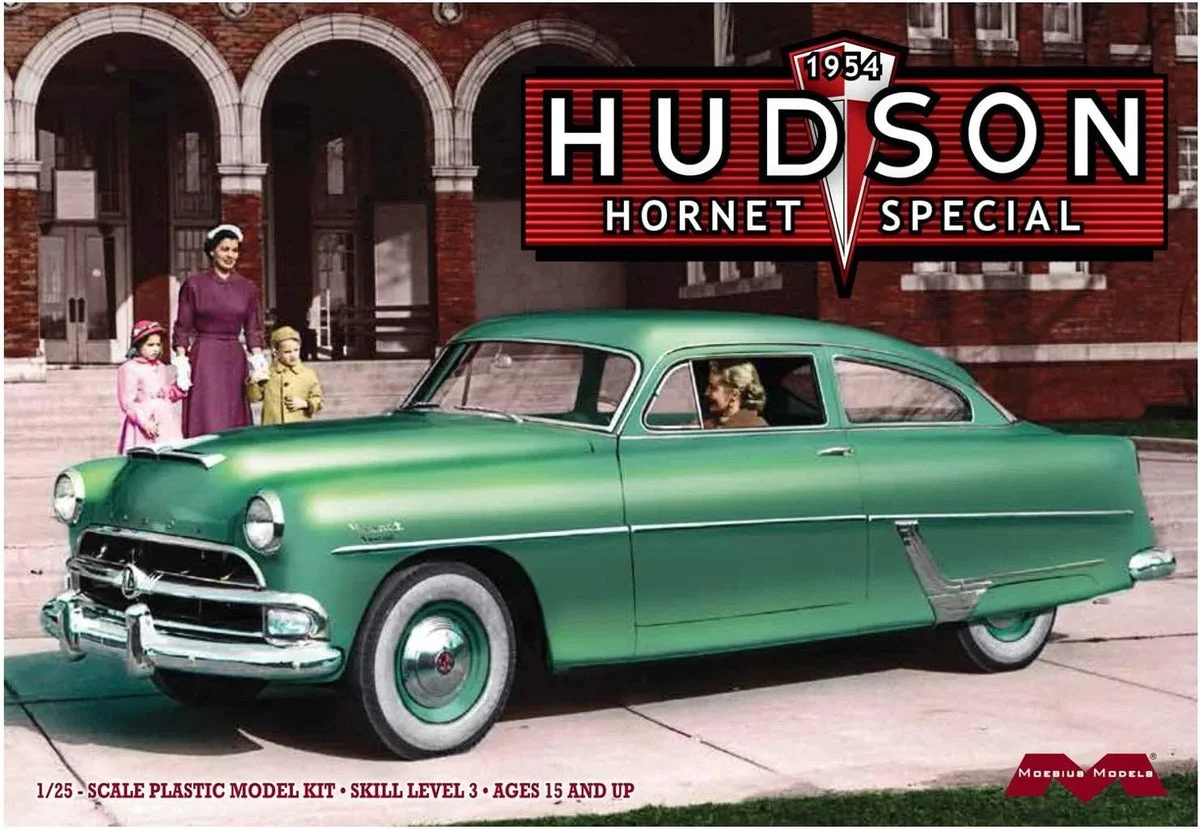 1/25 Moebius 1954 Hudson Hornet Special 1214 - Moebius Model