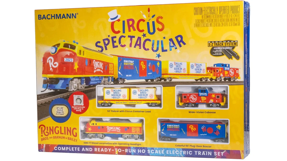 HO Bachmann Circus Spectacular Set 00780 - Bachmann Trains