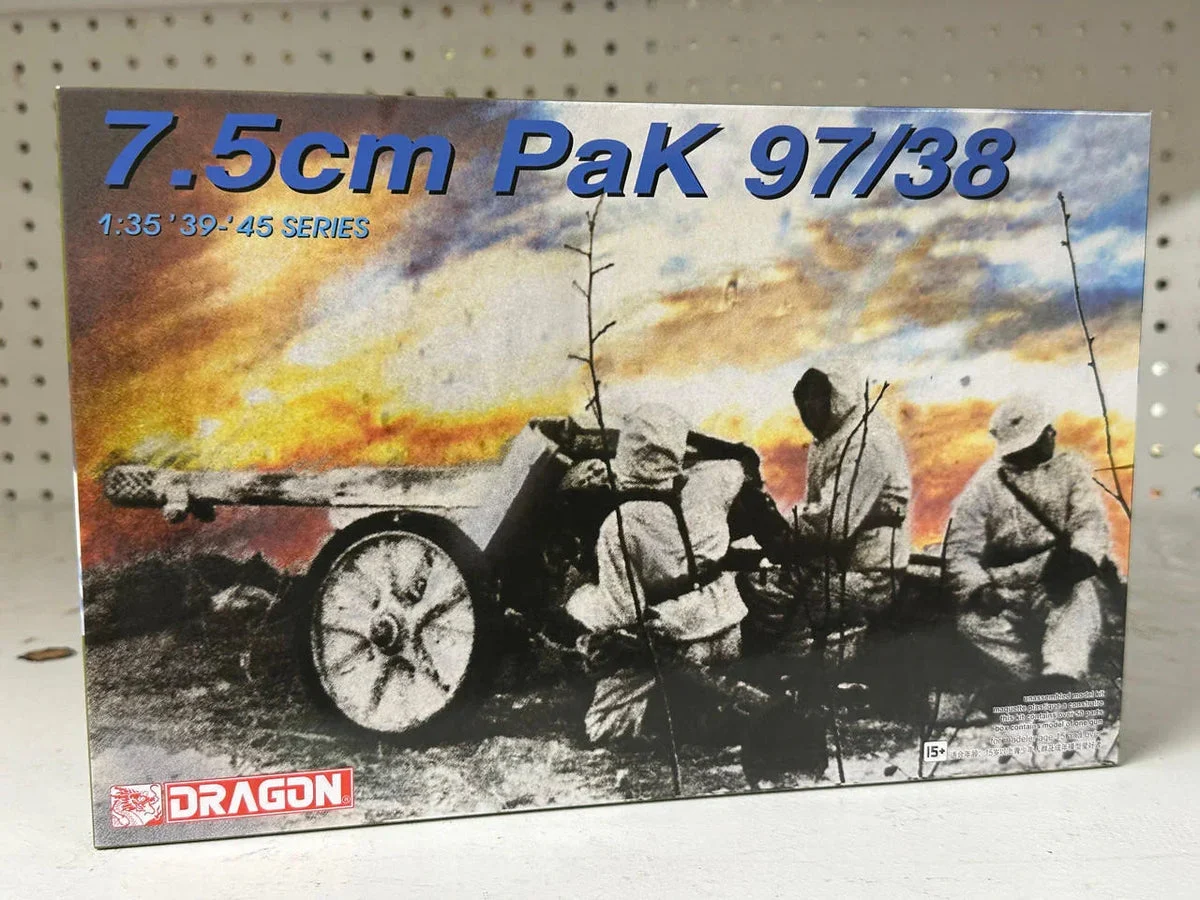 1/35 Dragon Model German 7.5cm Pak 97/38 6123 - Dragon Models