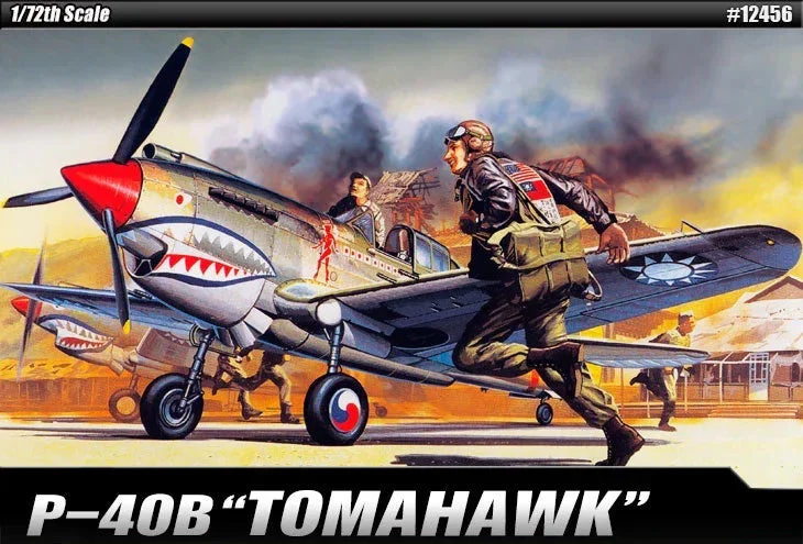 1/72 Academy P-40B "Tomahawk" 12456