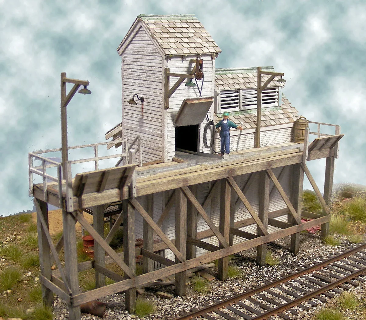 HO Bar Mills The Ice House at Cranberry Yard 152 - Bar Mills Models