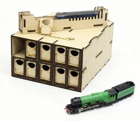 Peco WSLC-016 N Gauge Loco Storage Box 10 Drawer 538721