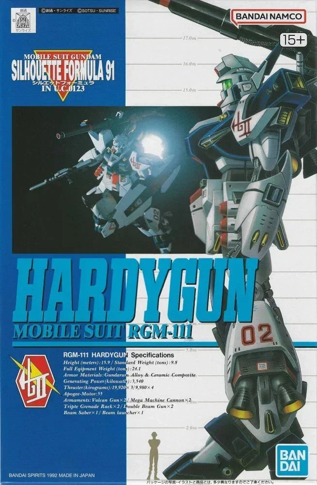 1/100 Bandai RGM-111 Hardygun