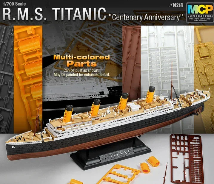 1/700 Academy R.M.S. Titanic "Centenary Anniversary" 14214 - Academy Models