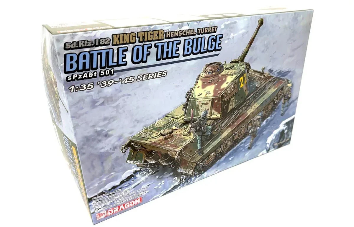 1/35 Dragon Model Sd.Kfz. 182 King Tiger Battle of the Bulge 6254 - Dragon Models