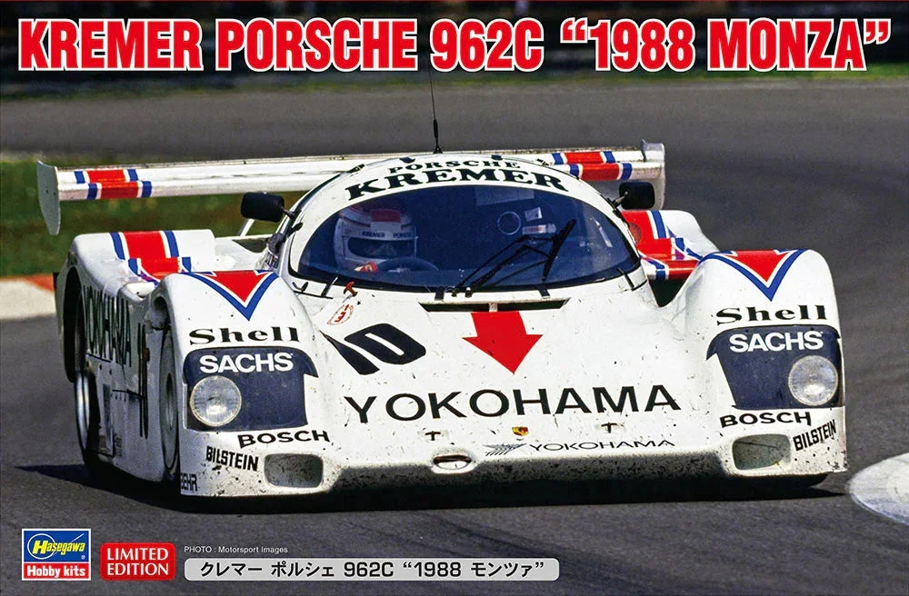 1/24 Hasegawa Kremer Porsche 962C "1988 Monza" 20662