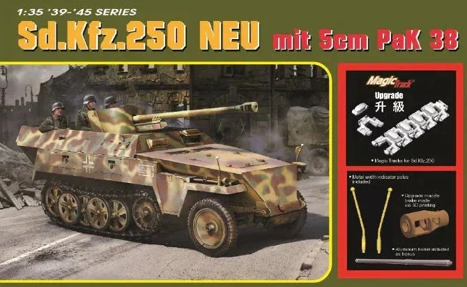 1/35 Dragon Model Sd.Kfz. 250 mit 5cm PaK 38 6884 - Dragon Models