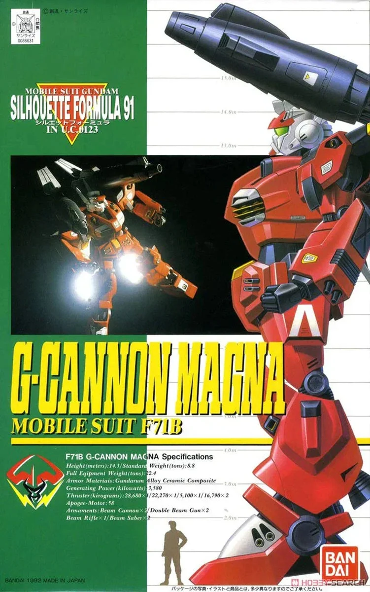 1/100 Bandai F71B G-Cannon Magna