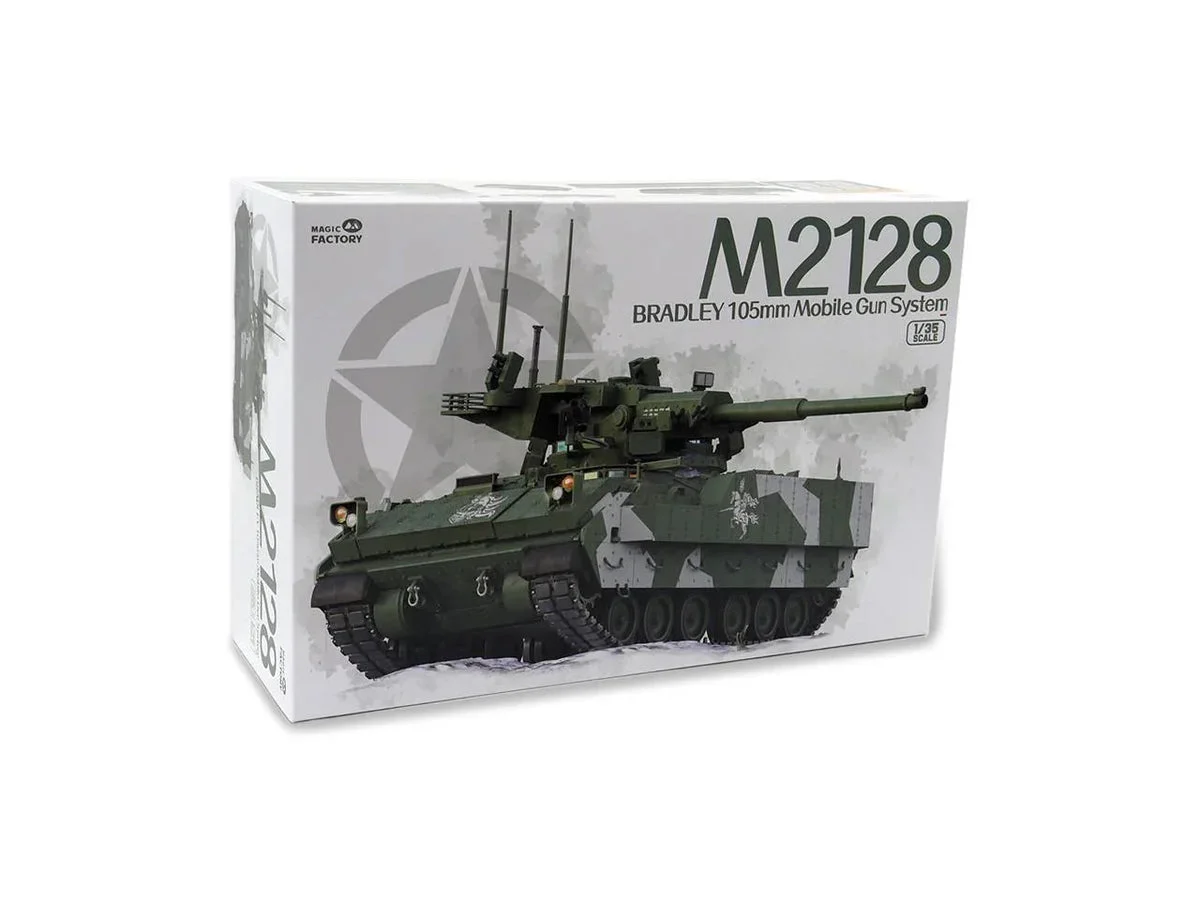 1/35 Magic Factory M2128 Bradley 105mm Mobile Gun System 2013 - Magic Factory Models