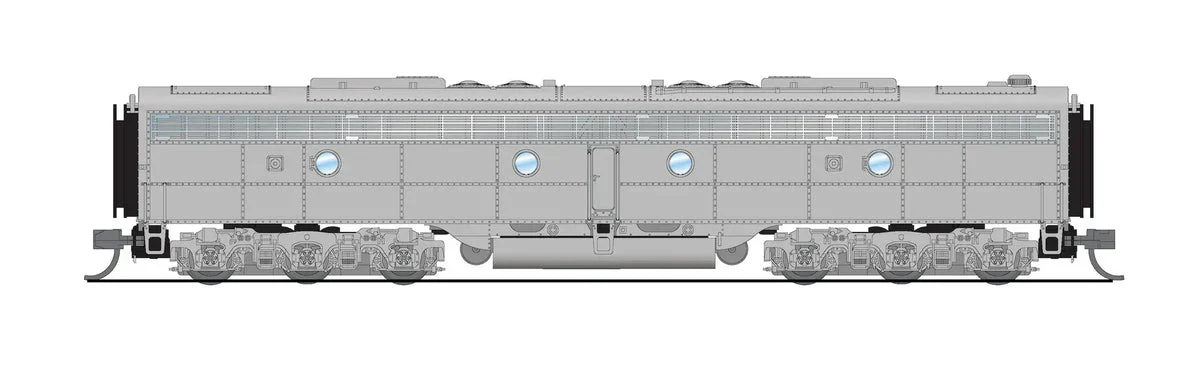 N Broadway Ltd EMD E8B Unpainted No-Sound/DCC-Ready 8857