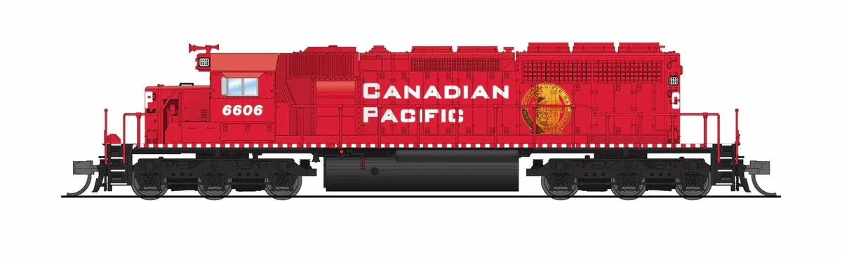 N Broadway Ltd EMD SD40-2 CP 6610 Golden Beaver Scheme Paragon4 Sound/DC/DCC 9465