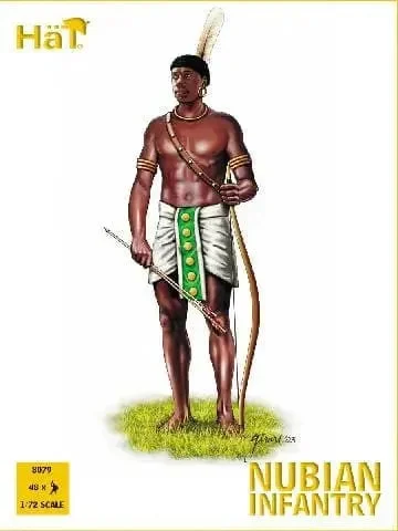 1/72 Hat Industries Nubian Infantry 8079