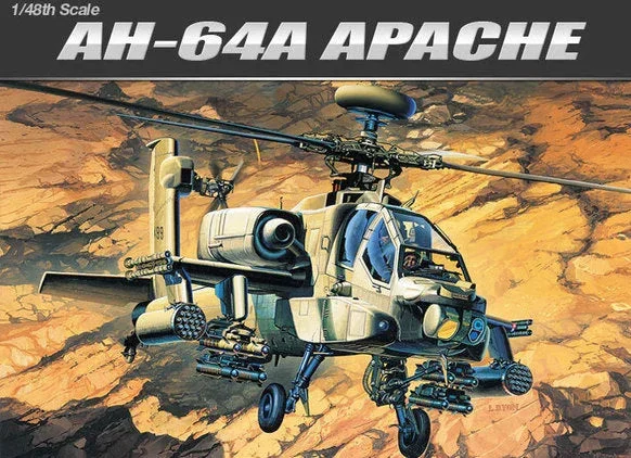 1/48 Academy AH-64A Apache 12262