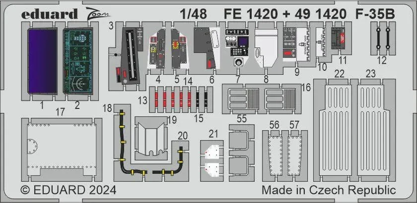 1/48 Eduard F-35B for TAMIYA 491420