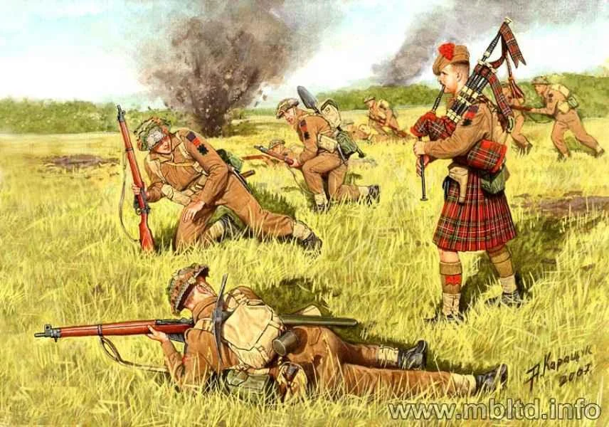 1/35 Master Box Scotland The Brave 3547 - Master Box LTD