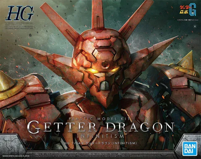 1/144 Bandai HG Getter Robo G Getter Dragon (Infinitism) 2507769 - Bandai Namco