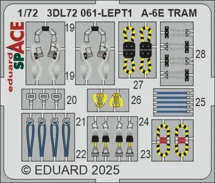 1/72 Eduard A-6E TRAM SPACE SPACE for TRUMPETER kit 3DL72061