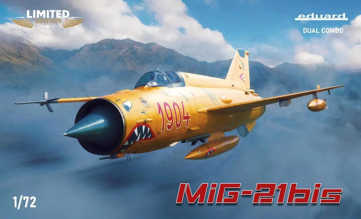 1/72 Eduard MiG-21bis DUAL COMBO LIMITED 2151