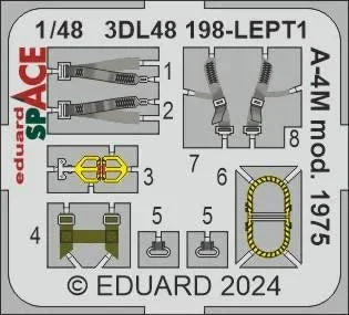 1/48 Eduard A-4M mod. 1975 Space for MAGIC FACTORY 3DL48198