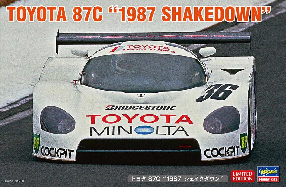 1/24 Hasegawa Toyota 87C "1987 Shakedown" 20500