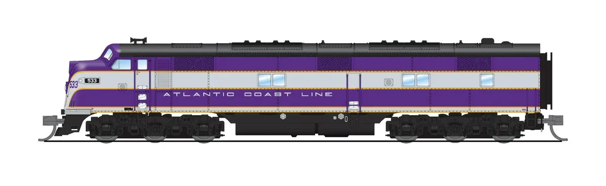 N Broadway Ltd EMD E7A, ACL 536, Purple & Silver No-Sound/DCC-Ready 8788