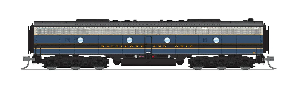 N Broadway Ltd EMD E8B B&O 53X As-Delivered, Paragon4 Sound/DC/DCC 8815
