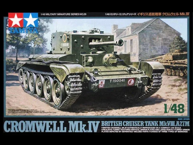 1/48 Tamiya British Cruiser Tank Mk.VIII A27M Cromwell Mk.IV 32528