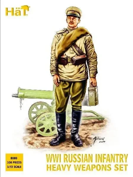 1/72 Hat Industries WWI Russian Infantry Heavy Weapons 8080