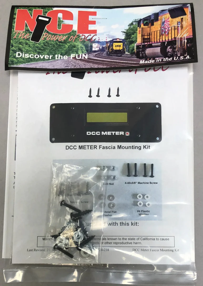 NCE DCC Meter Fascia Mounting Kit 328 - NCE Corporation