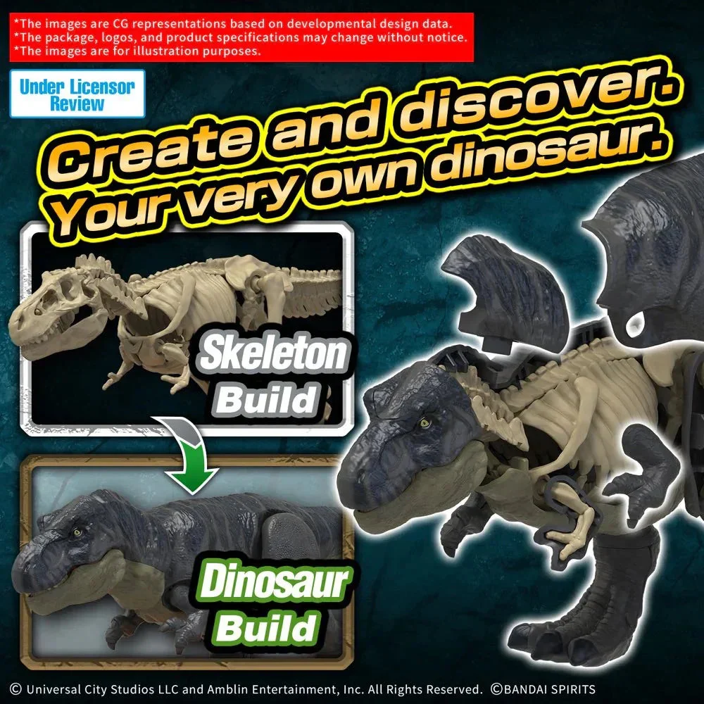 Bandai Jurassic World Rebirth Plannosaurus T-Rex Model Kit 2801661