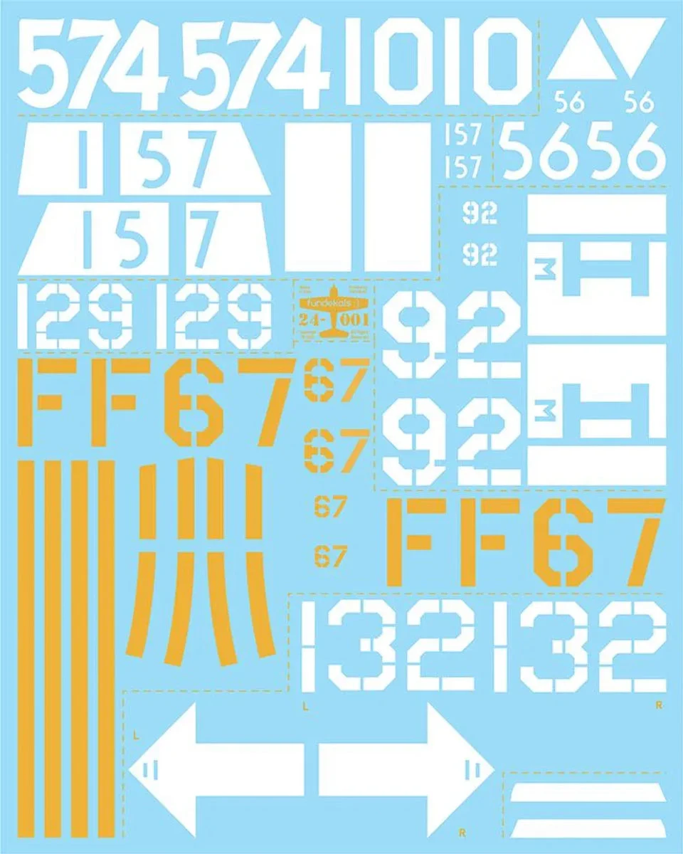 1/24 Fundekals F6F-5 HELLCATS 24001