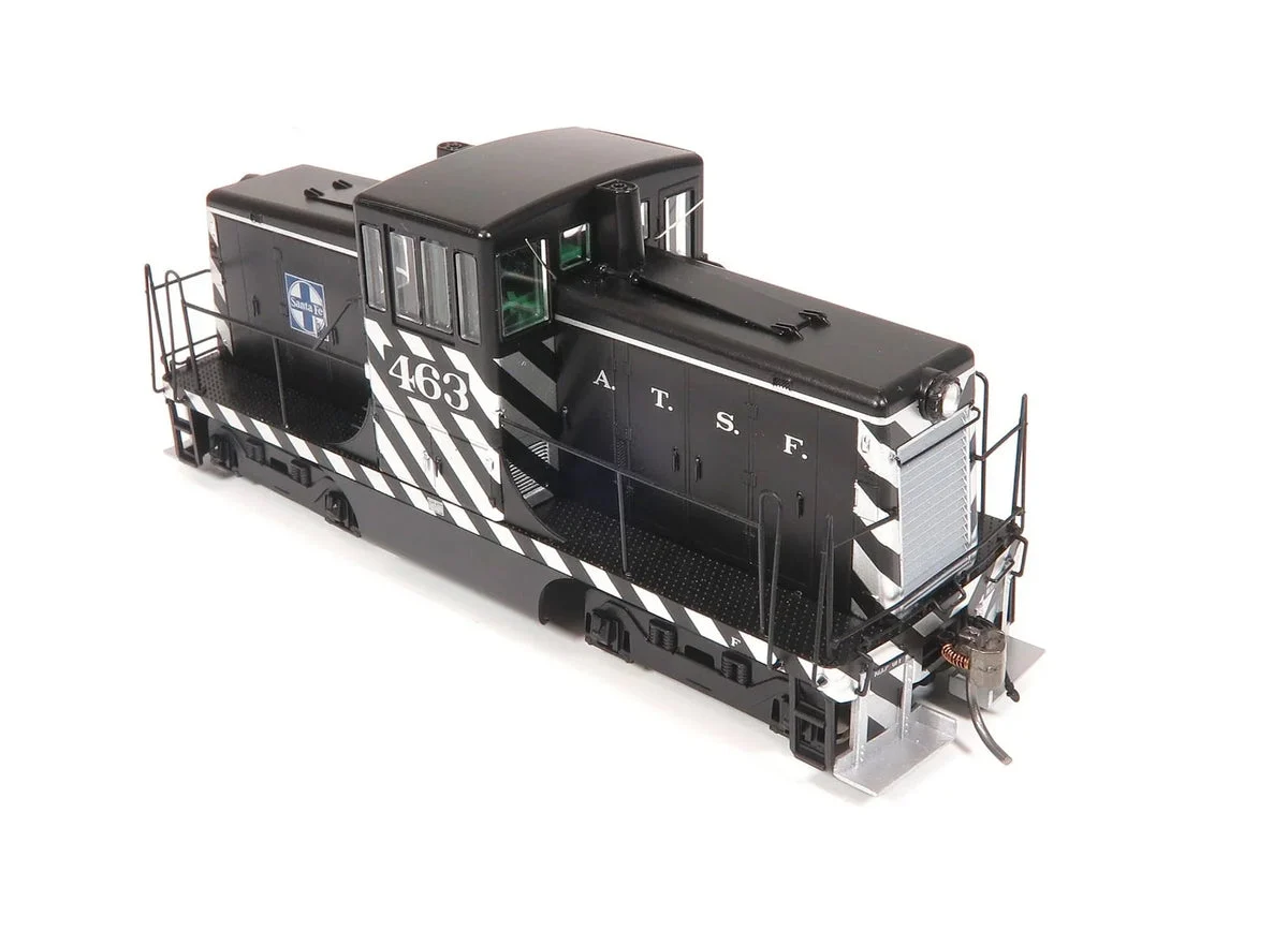 HO Rapido GE 44 Tonner (DC/DCC/Sound): Santa Fe - Zebra Stripe: #463 - 048501