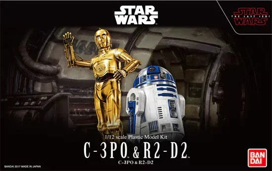1/12 Bandai C-3PO & R2-D2 2393011