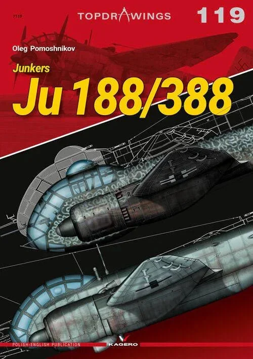 Kagero Publishing Junkers Ju 188/388 Book 07119