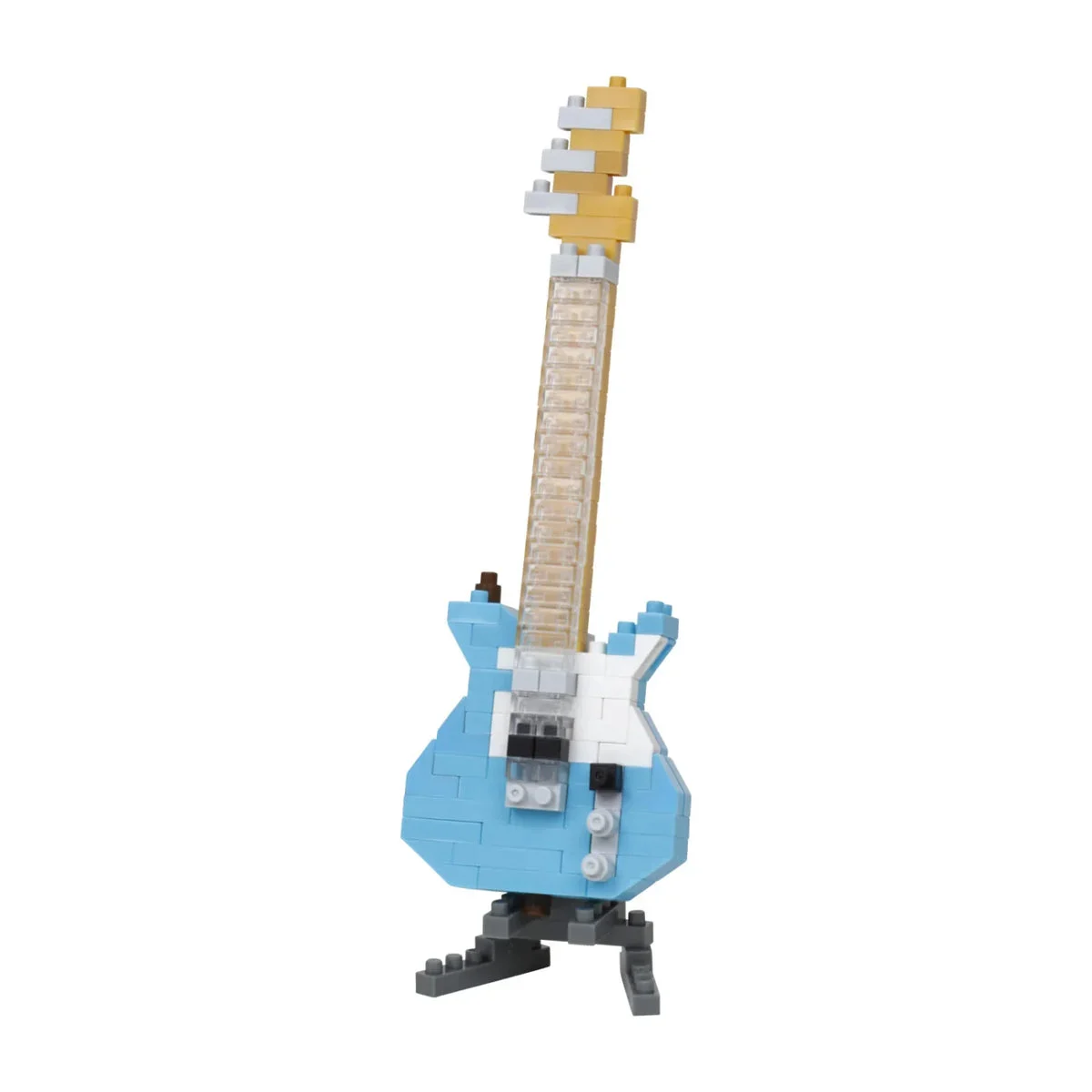 Nanoblock Electric Guitar Pastel Blue 22138