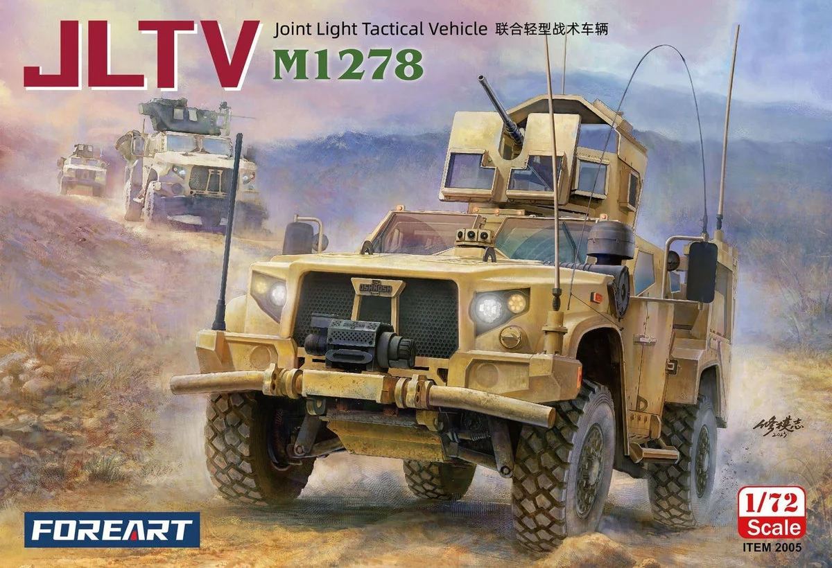 1/72 Fore Hobby M1278 JLTV (Joint Light Tactical Vehicle) 2005