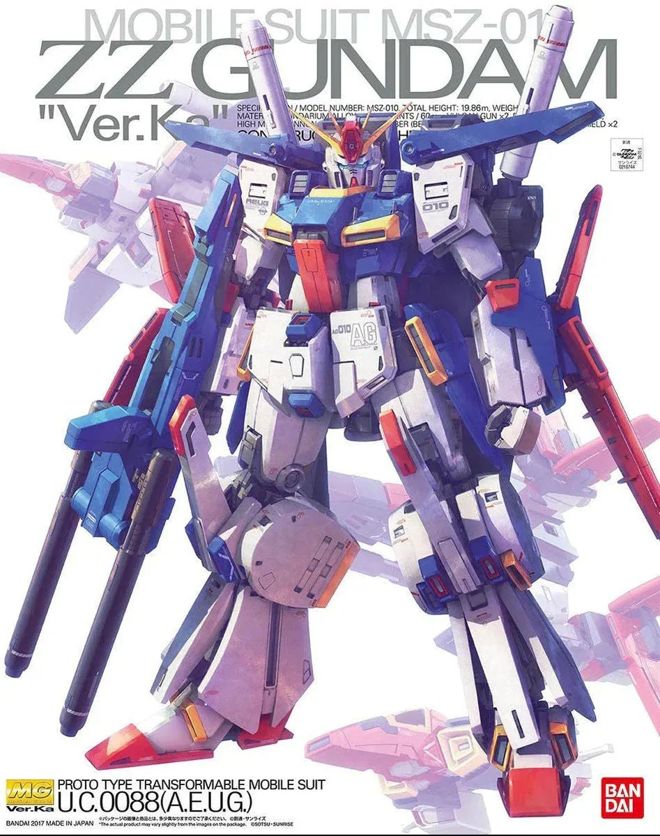 1/100 Bandai MG ZZ Gundam Ver.Ka 2422361 - Bandai Namco