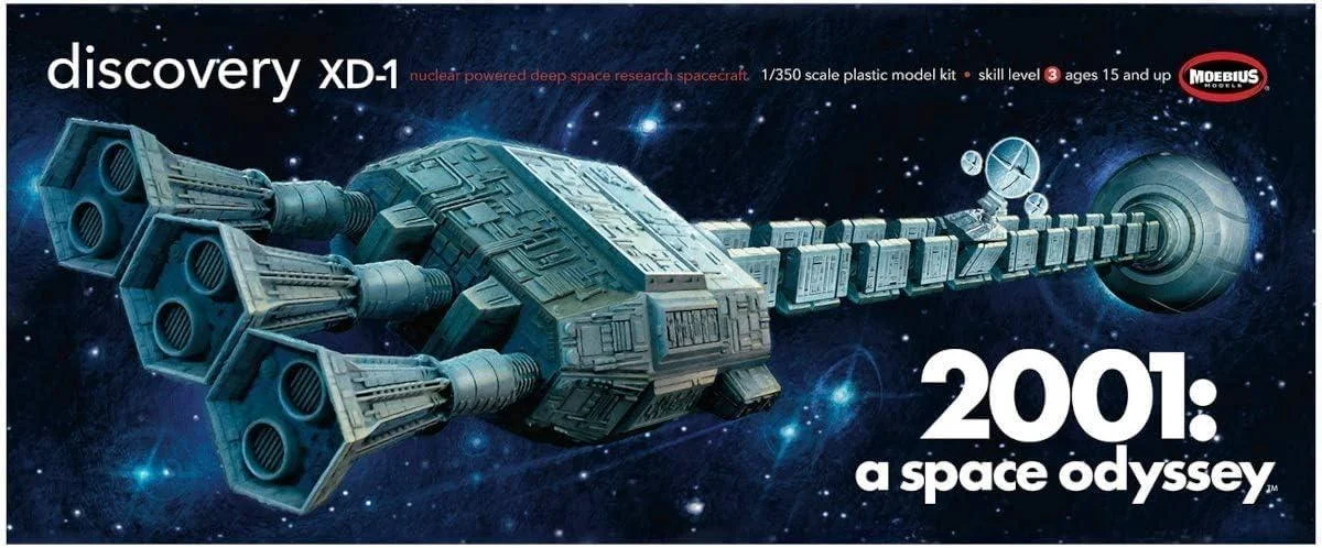 1/350 Moebius Discovery XD-1 2001-8