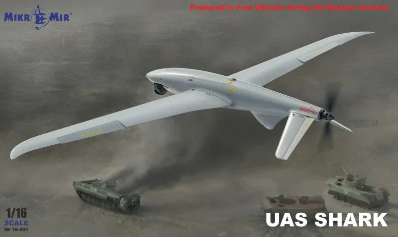 1/16 Mikro Mir Unmanned Aerial System (UAS) Shark Drone 16001 - MikroMir