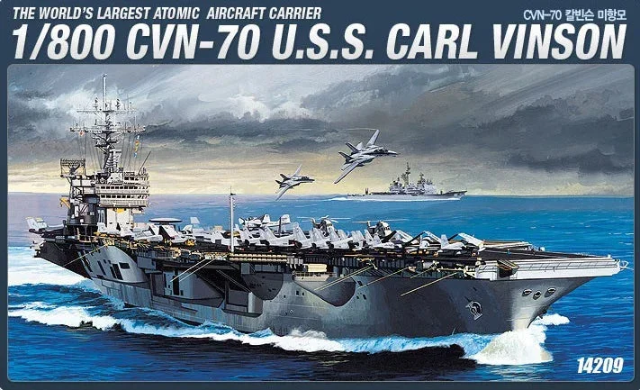 1/800 Academy CVN-70 U.S.S. Carl Vinson 14209