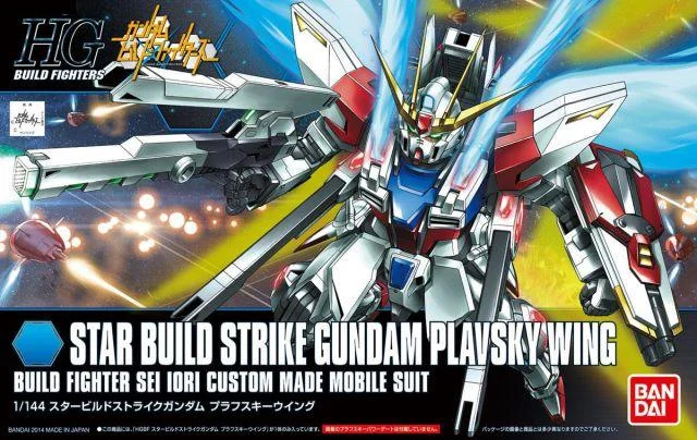 1/144 Bandai HGBF 009 Star Build Strike Gundam Plavsky Wing 2221159 - Bandai Namco