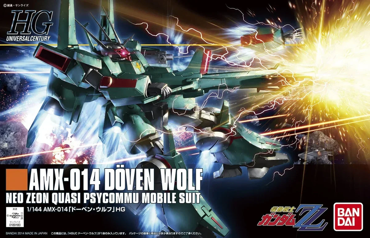 1/144 Bandai HGUC #173 Doven Wolf 2215530 - Bandai Namco