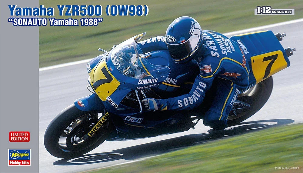 1/12 Hasegawa Yamaha YZR500 (0W98) “Sonauto Yamaha 1988” 21752